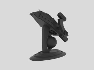 Space - a spaceship 3D 模型