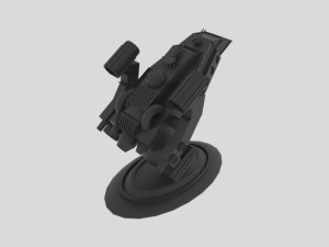Space - a spaceship 3D 模型