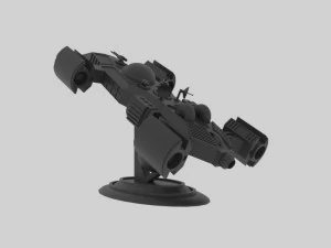 Space - t spaceship 3D Model