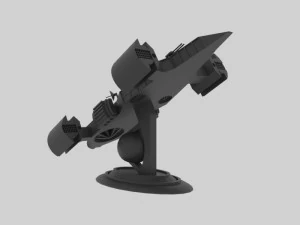 Space - t spaceship 3D Model