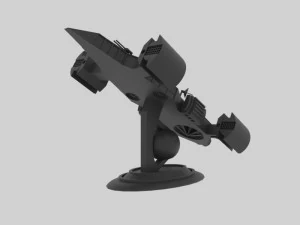 Space - t spaceship 3D Model