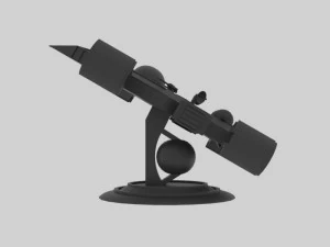 Space - t spaceship 3D Model