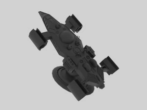 Space - t spaceship 3D Model