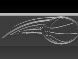 basketball relief 3Dプリントモデル
