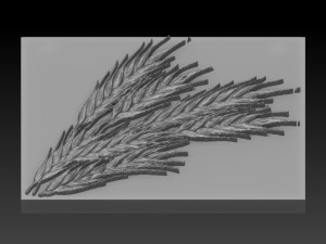 wheat relief 3D Print Model
