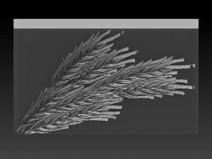 wheat relief 3D Print Model