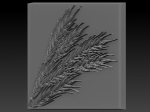 wheat relief 3D Print Model