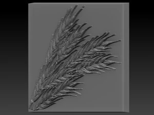wheat relief 3D Print Model
