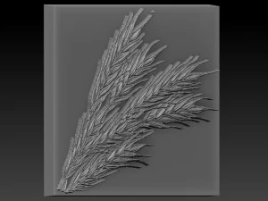 wheat relief 3D Print Model