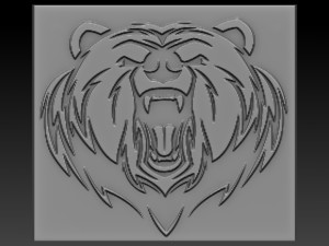 bear relief 3D Print Model