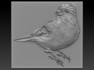 bird relief 3D Print Model