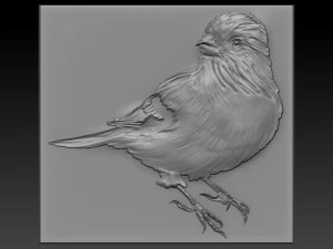 al&iacute;vio de p&aacute;ssaros Modelo de Impressão 3D