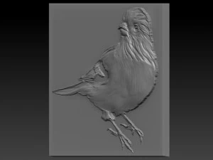 bird relief 3D Print Model