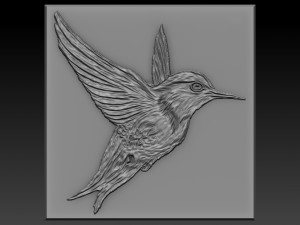 bird relief 3D Print Model
