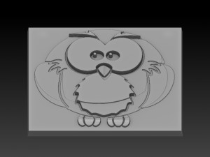 bird relief Modelo de Impressão 3D