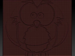 bird relief 3D Print Model