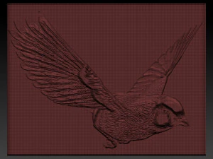 bird relief 3D Print Model