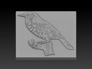 bird relief 3D Print Model