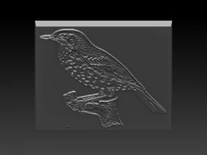 bird relief 3D Print Model