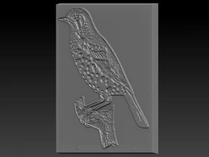 bird relief 3D Print Model