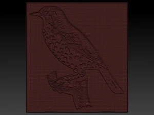 bird relief 3D Print Model
