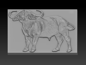 buffalo relife 3D-Druckmodell