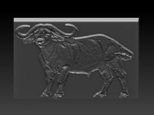 buffalo relife 3D-Druckmodell