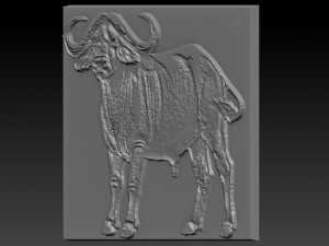 buffalo relife 3D-Druckmodell