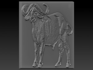 buffalo relife 3D-Druckmodell