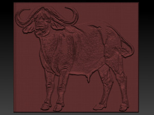 buffalo relife 3D-Druckmodell