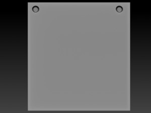 bulldog relief 3D 打印模型