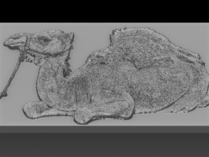 camel relief 3D 打印模型