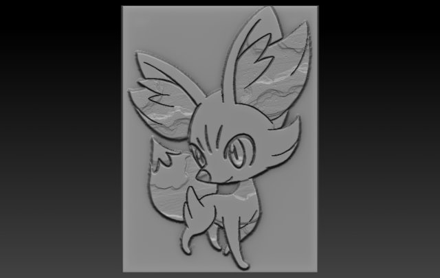 pokemon relief Model Cetak 3D .c4d .max .obj .3ds .fbx .stl .blend