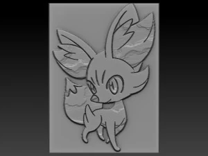 ポケモンレリーフ 3Dプリントモデル
