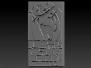 cat relief 3D Print Model