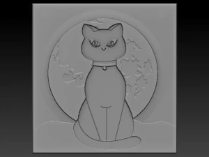 al&iacute;vio do gato Modelo de Impressão 3D