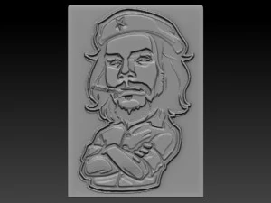 che relief 3D Print Model