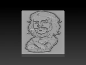 che relief 3D Print Model