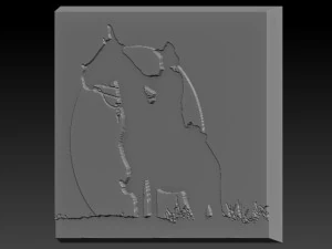 ковбойское облегчение 3D Принт Модель