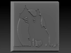 ковбойское облегчение 3D Принт Модель