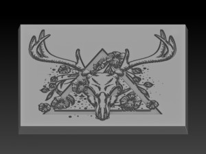 deer head relife 3D Baskı Modeli