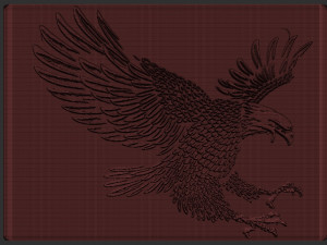 eagle relief 3D Baskı Modeli