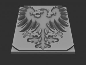 eagle relief Modelo de Impressão 3D