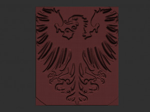 eagle relief Modelo de Impressão 3D