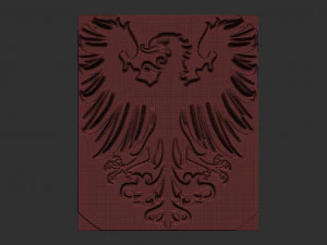 eagle relief 3D Print Model