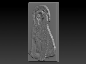 dog relief 3D Принт Модель
