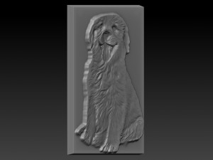 dog relief 3D Принт Модель