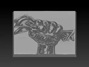 dolar relief 3D Print Model