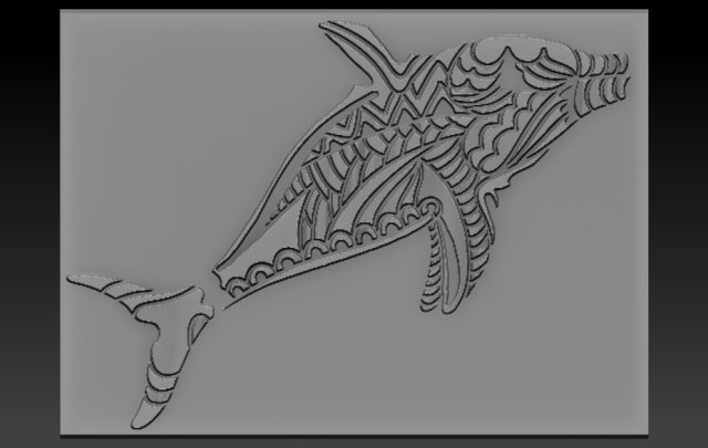 fish relief Modèles 3D en vedette .c4d .max .obj .3ds .fbx .stl .blend 