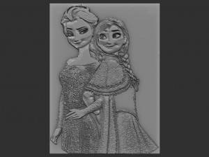 frozen relief Modèles 3D en vedette
